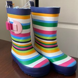 New little girl toddler rain boots